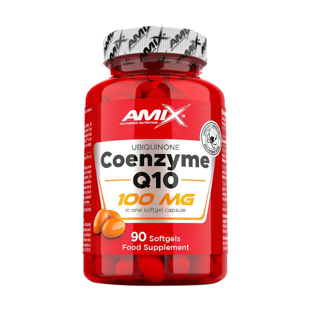Коензим Q10 Amix Nutrition Coenzyme Q10 100 мг, 90 гелевих капсул